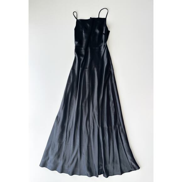 Birdy Grey Dresses & Skirts - Birdy Grey Black Satin Bridesmaid Dress